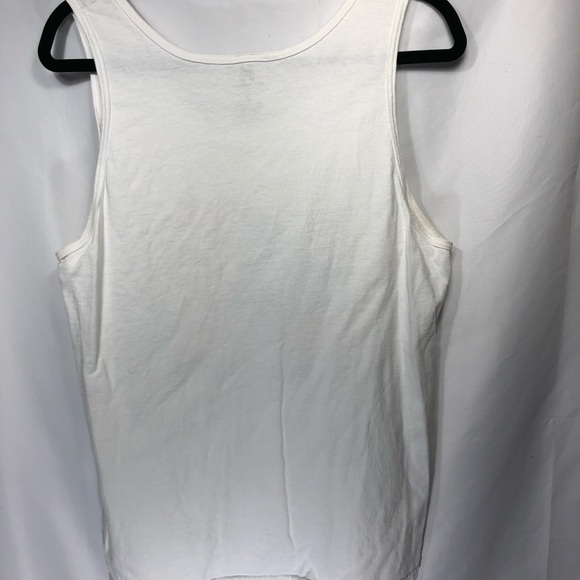 MTV logo white tank top size medium - Picture 3 of 3